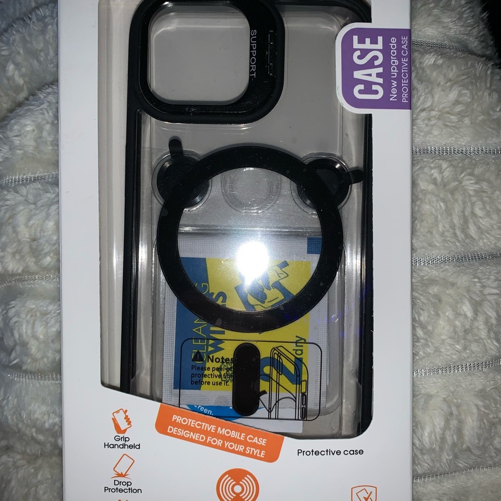 phone 14 Protective Black Phone Case